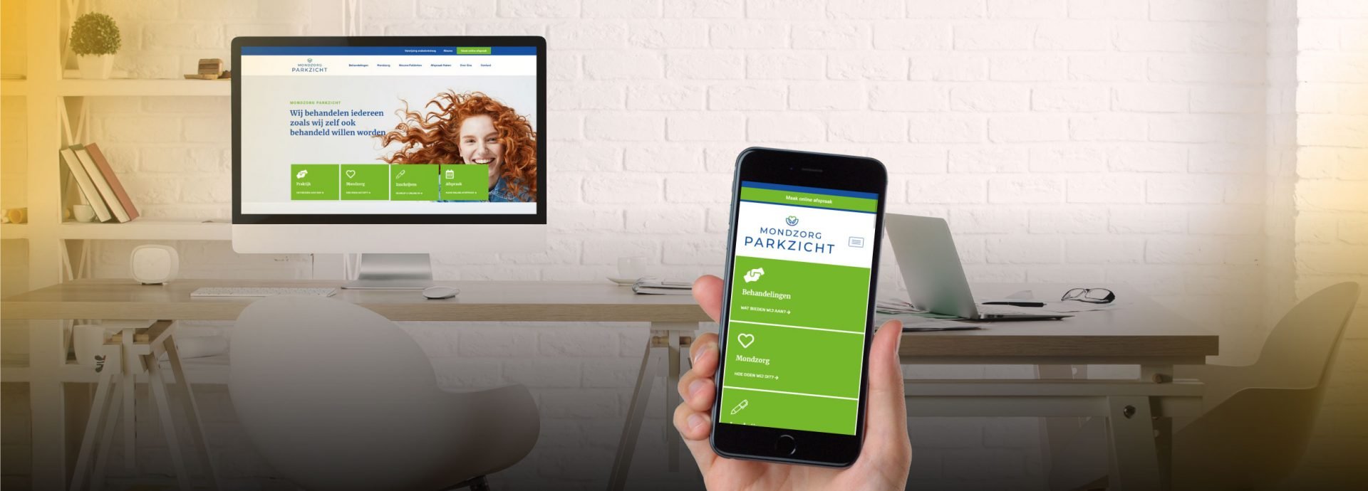 website Mondzorg Parkzicht
