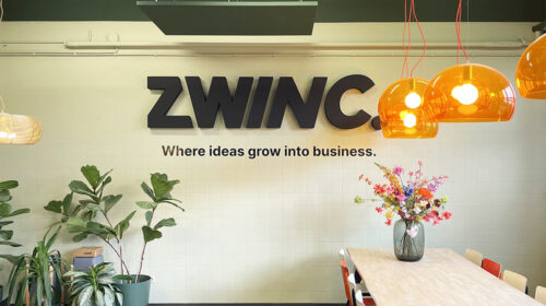 ZWINC. - Piepschuim logo