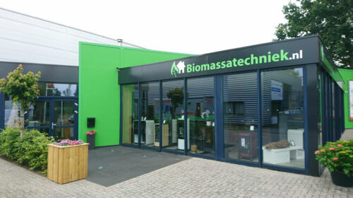 Biomassatechniek - Logo stickers