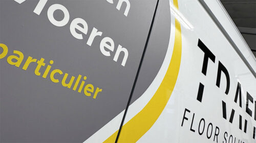 Bedrijfswagen belettering TRAFF_3