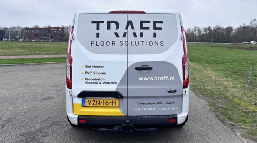 Bedrijfswagen belettering TRAFF_2